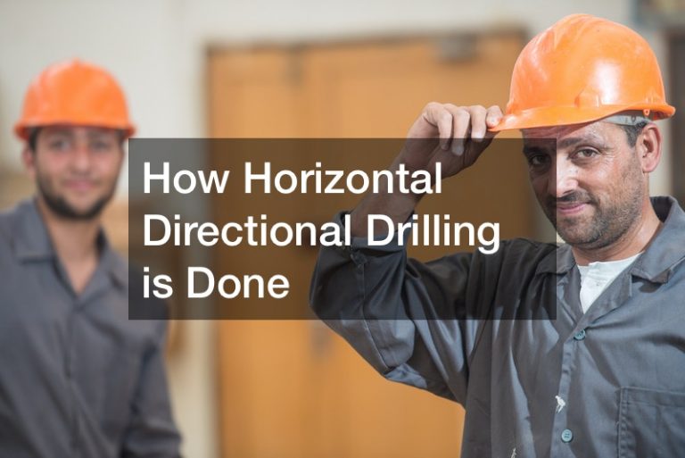 How Horizontal Directional Drilling is Done