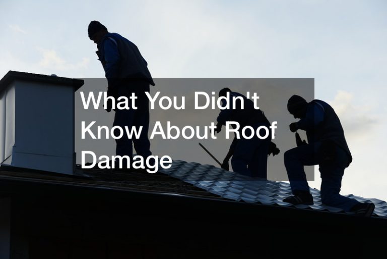 What You Didnt Know About Roof Damage