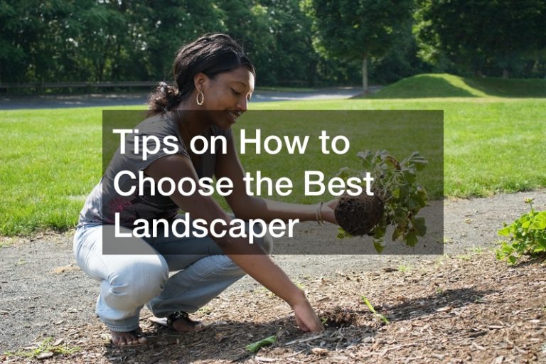 Tips on How to Choose the Best Landscaper