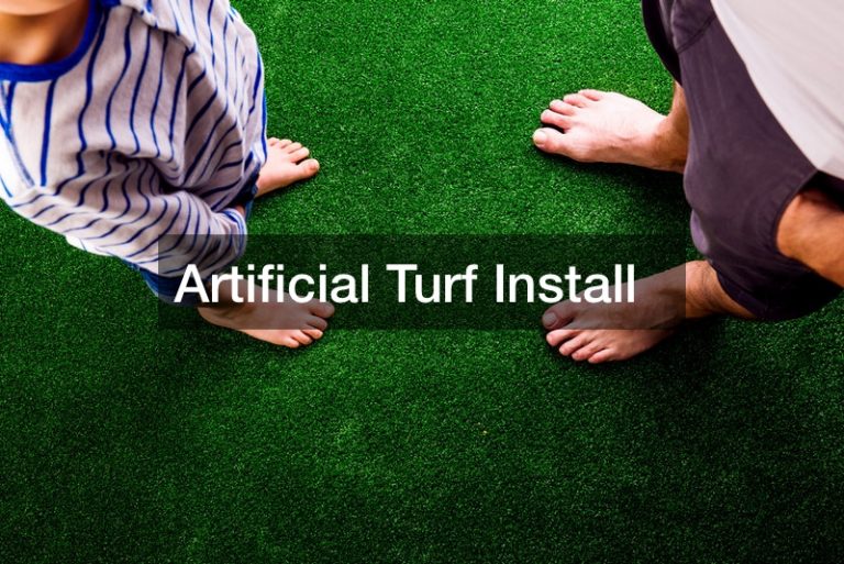 Artificial Turf Install