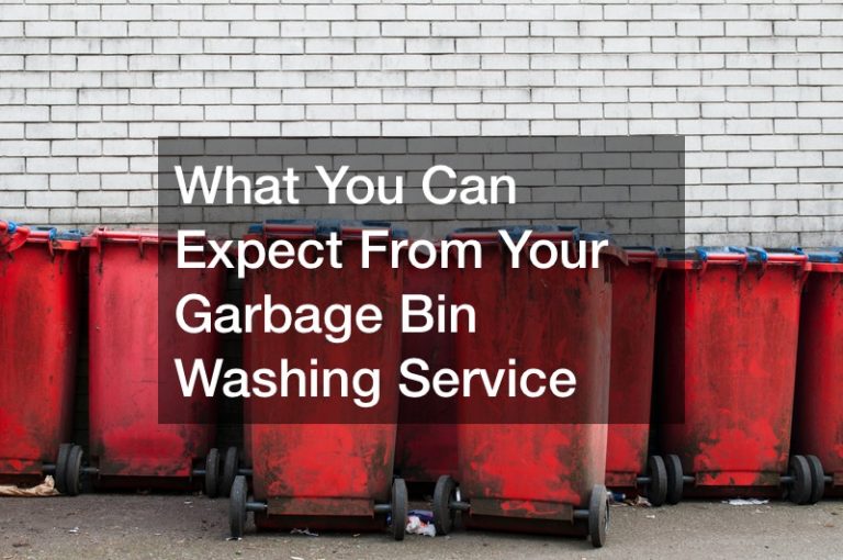 What You Can Expect From Your Garbage Bin Washing Service