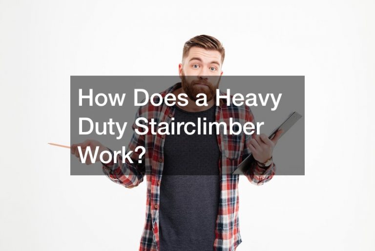 How Does a Heavy Duty Stairclimber Work?