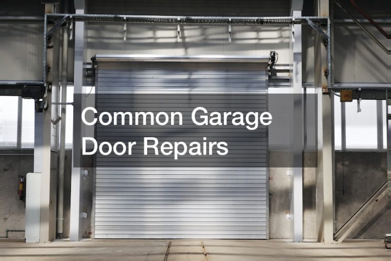 Common Garage Door Repairs