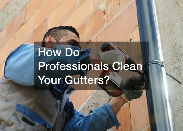 How Do Professionals Clean Your Gutters?