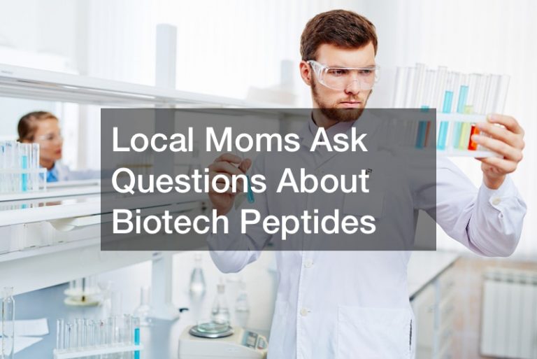 Local Moms Ask Questions About Biotech Peptides