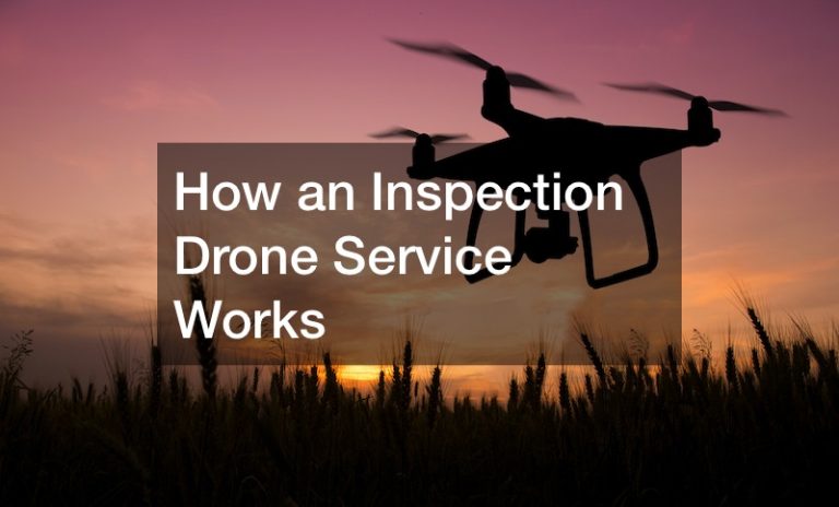 How an Inspection Drone Service Works