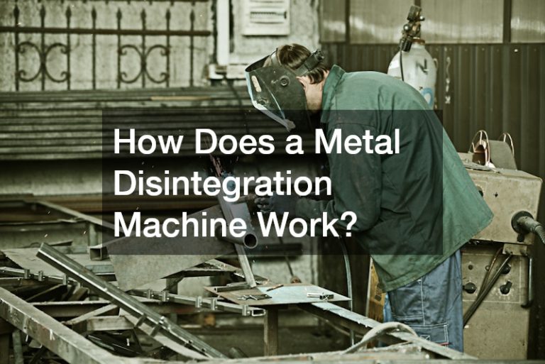 How Does a Metal Disintegration Machine Work?