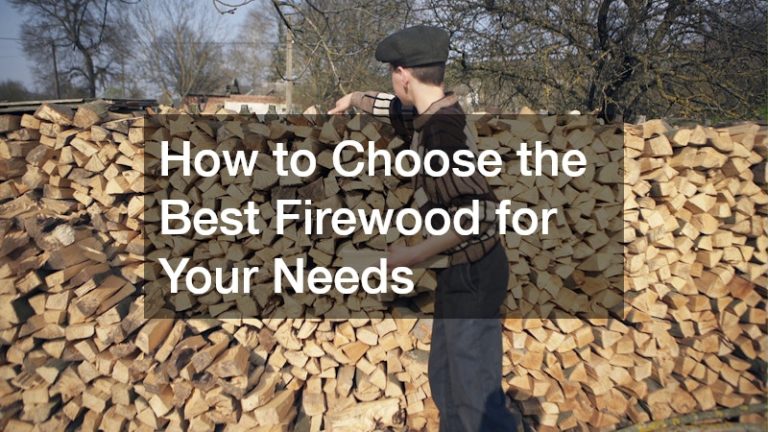 How to Choose the Best Firewood for Your Needs