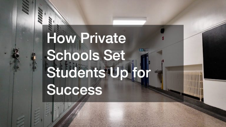 How Private Schools Set Students Up for Success