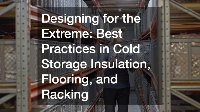 Designing for the Extreme: Best Practices in Cold Storage Insulation, Flooring, and Racking